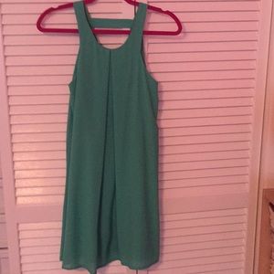 Aqua dress only worn once